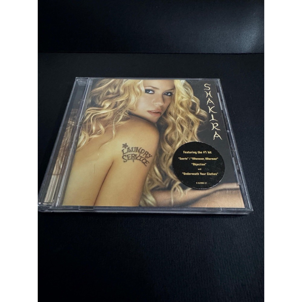 Shakira Laundry Service CD 2001 Epic/Sony Music Excellent Condition